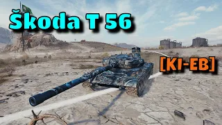 World of Tanks Škoda T 56 - 9 Kills 7K Damage | Replay #465