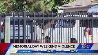 Police investigating around a dozen shootings over Memorial Day weekend