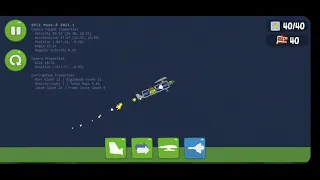 Bad piggies -Fighter jet test