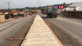 2022 Year of Roads - Another Great Road Construction Work Done in Ashanti Region Ghana.