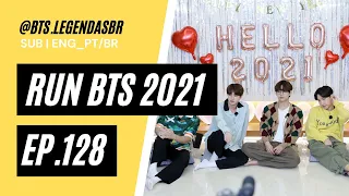 #BTS Legendas BR | Run BTS! 2021 - EP.128 - ENG - PT/BR