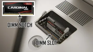 iMac RAM Upgrade - Save a lot of $$$ money and how to install it!