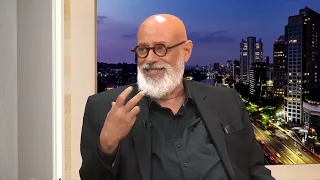 Resposta de Luiz Felipe Pondé  a Cris Angelini. Programa Frente a Frente 20/11/2023