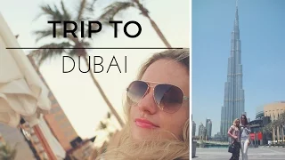 VLOG: Trip to Dubai, biggest mall in the world, beach, bars and best sun care products