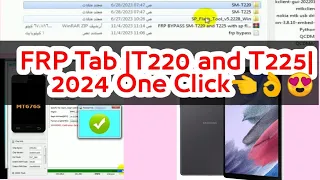 how to FRP Samsung Tab A7 |T220, T225| Bypass Google Account Using Sp flash tool Android 13, 12, 11