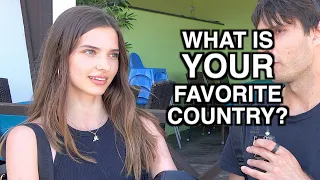 WHAT IS YOUR FAVORITE COUNTRY? | Street Interview