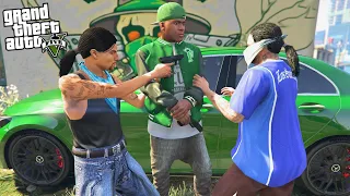 LUCIA FROM GTA 6 BROTHER GANG OUT TO KILL FRANKLIN IN GTA 5!!!