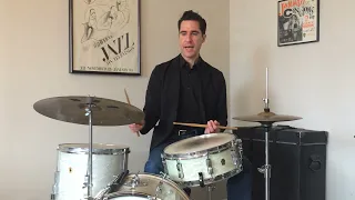 Traditional Jazz Drumming in 3/4 Time