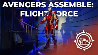 🇫🇷 DISNEYLAND PARIS: Avengers Assemble: Flight Force | Attraction Walkthrough 4K