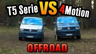 T5 4Motion VS T5 Transporter - OFFROAD | Lino