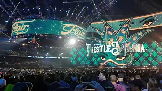 WrestleMania 34 Charlotte Flair & Asuka Full Entrances LIVE