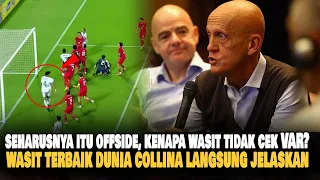 AFC BARU SADAR! Wasit Legend Collina KRITIK KERAS Keputusan Wasit Tidak Cek VAR Laga Indo vs irak