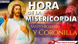 🔴HORA DE LA MISERICORDIA Coronilla dela Misericordia y Santo Rosario de hoy domingo 21 de abril 2024