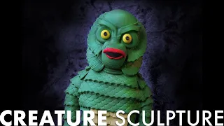 Sculpting CREATURE FROM THE BLACK LAGOON with Polymer Clay