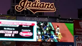 Cleveland Indians Mustard Ketchup Onion Race