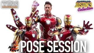 Hot Toys Iron Man MK85 Avengers Endgame Pose Session