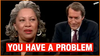 Toni Morrison tells a white journalist what racism is