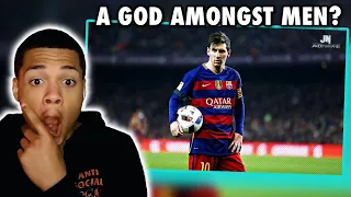 American NBA Fan Reacts To Lionel Messi - A God Amongst Men!