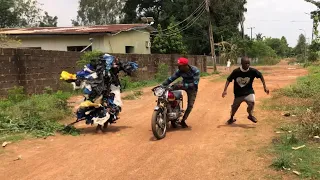 Bushman Prank: Why Did He Jump Out of His Motorcycle?