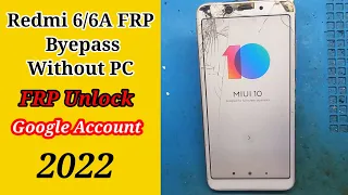 Mi 6/6A Frp Unlock Without Pc ll Mi 6/6A google Account Bypassll #frpbypass  #Unlock #frpbypass2022