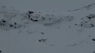 Caught in Avalanche, Mt Washington Tuckerman's Ravine