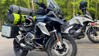 Mit Motorrad und Zelt rund um die Ostsee - Teil 1 - in Polen durch Westpreussen, Pommern und Masuren