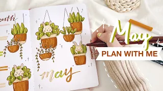 🪴 plan with me // may 2022 bullet journal setup