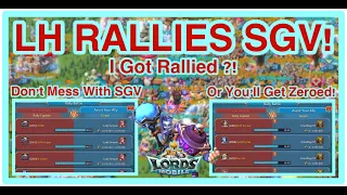 LH Rallies SGV! We Zero LH & Family for it! - Lords Mobile