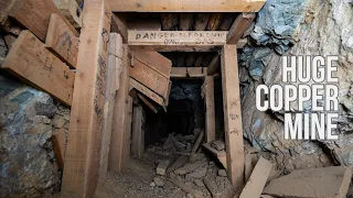 Exploring a Huge Underground Copper Mine - The Odyssey Mine