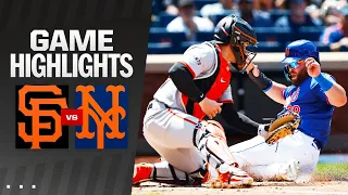 Giants vs. Mets Game Highlights (5/26/24) | MLB Highlights