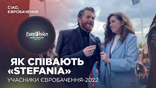Participants from 13 countries  in Eurovision-2022 sing "Stefania"/"Ciao, Eurovision"