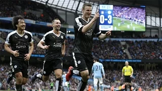 Manchester City vs Leicester (0-3) Goal Huth 06/02/2016.