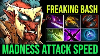 Unlimited Bash Lord [Troll Warlord] Madness Attack Speed Epic 29KIlls By Pajkatt Crazy Game | Dota 2