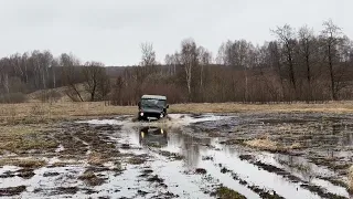 Гелендваген и весенняя распутица