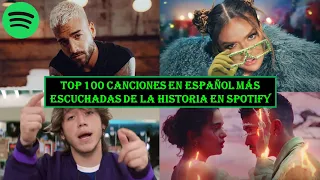 Top 100 Canciones en Español Más Escuchadas en Spotify (Actualizado Mayo 2021)