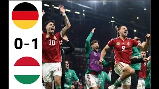 Németország - Magyarország 0-1 | Germany vs Hungary 0-1 | Deutschland - Ungarn 0-1, Nations League⚽🔥