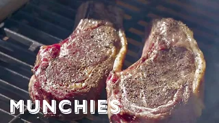 The Secret To Grilling a Rib-Eye Steak Over an Open Fire - How To