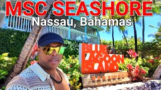 "Is This Popular Bahamas EXCURSION SAFE AGAIN! Blue Lagoon Island," (MSC SEASHORE)