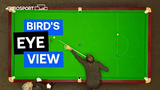 Bird's eye view of Ronnie's super-quick century at the 2022 Scottish Open | Eurosport Snooker