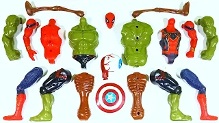 Avangers Toys ~ Spider-Man Vs Sirenhead Vs Hulk Smash ~ Avengers Marvel Toys