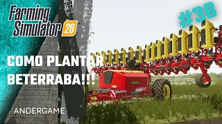 FARMING SIMULATOR 20 #38 COMO PLANTAR BETERRABA!!! DIA A DIA DE UM FAZENDEIRO!!!