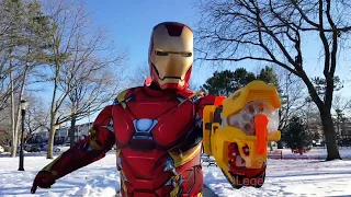 Nerf War: First Person Shooter Winter Battle