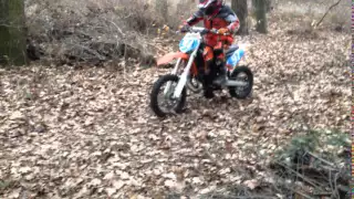 KTM SX 65 2012r. Oliver 7 years old first step!!!