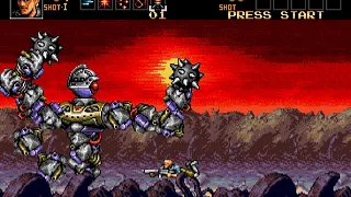 Contra Hard Corps (Genesis) Full Longplay (Best Ending, Missile)