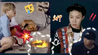 What happens when BTS are left alone in the kitchen