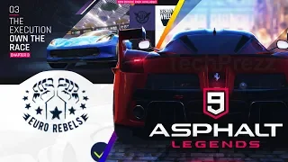 Asphalt 9 Career Chapter 3- Euro Rebels Season Walkthrough Gameplay (1)