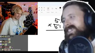 Forsen Reacts to xQc Proves He Can Do Math...