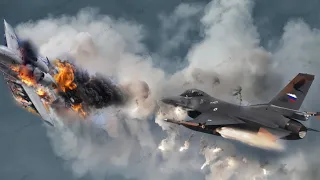 13 Minutes Ago! Russian MiG-31 aircraft shot down 3 US A10A aircraft at the border