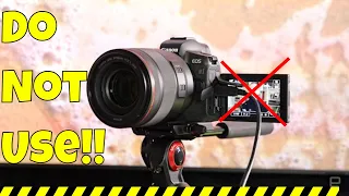 YouTubers and Streamers Do NOT Use Canon Webcam Utility!!!