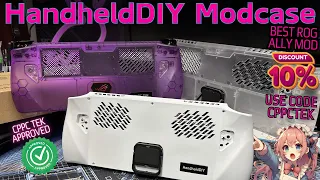 HandheldDiy Modcase Backplate - The Ultimate ROG ALLY Mod! FAQS + INSTALL TIPS